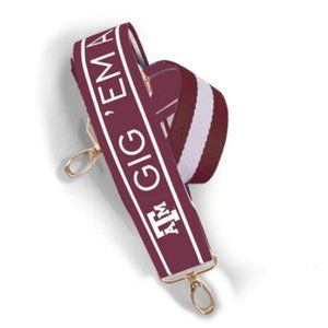 Texas A&M Purse Strap - Adjustable - Gig Em - Gameday - Tailgate